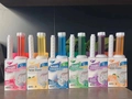 Toilet reinigingsgel set met zes geuren en applicator voor 12 reinigingsbloemen per stuk - Engelse Doos