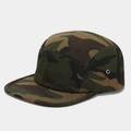 Cappellino baseball a 5 pannelli mimetico woodland con visiera piatta e occhielli - Regolabile / Mimetico