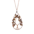 Tigerauge + Kette