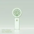 Mini ventilatore portatile verde menta con porta di ricarica USB per raffreddamento - Verde Menta (YM88265)