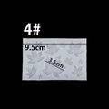 Translucent silicone 4# maple leaf mold with dimensions 9.5cm for DIY crafts - 4# Maple Leaf Mold / Clear