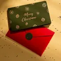 Style B - Gold Foil Bronzing Card, Envelope, Insert And Sticker