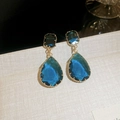 54# Tige Argent-Bleu-Goutte