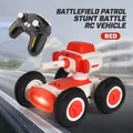 Auto acrobatica telecomandata 4WD rossa con sensore gestuale e luci LED per bambini - Rosso