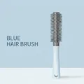 Spazzola tonda blu glicine per volume alle radici e styling professionale dei capelli - Pettine Rotondo / Blu Glicine