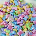 Colorful star-shaped resin bow charms for DIY nail art and jewelry making - 18# Star Bowknot (Small)