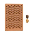 Stampo da forno in silicone a forma di tacchino rosso con cavità multiple per dolcetti - Tacchino