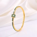 【127-5】green Diamond Slim Waist