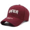 Cappellino bordeaux con ricamo FCUR bianco e dettagli Youthful Spirit 1978 - Regolabile / Rosso
