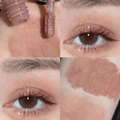 Sparkling pinkish-brown liquid eyeshadow matte and shimmer finish with applicator - 01# Grey Pink Milk Coffee (Shimmer)