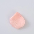Single realistic pink non-woven fabric rose petal for wedding and festive decorations - Nude Pink
