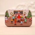 Rectangular Christmas tin box with cartoon classroom illustration and rounded corners - Style 4 [Classroom]