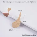 Miniature de gigot d'agneau de 4cm pour accessoires de maison de poupée DIY - Mini Steak Tomahawk Clair de 4 cm