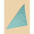 Floral pet bandana in lake green with pink and white small flower patterns for dogs and cats - L / Pattern 38/Lake Green Pastoral Floral