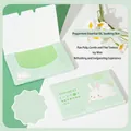 Mint fragrance facial oil blotting sheets made of linen pulp 100 counts pack - Mint Scent (Rabbit Pattern)