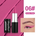 Matte rose pink gel eyeliner pencil 06# for smooth professional eye makeup look - Rose Pink