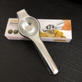 Manual stainless steel lemon squeezer tool with original retail packaging box - Thickened Style Lemon Squeezer (Color Box)