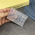 Detailed view of clear silicone nail art mold with floral patterns for 3D decorations - 106-Garden Spring Color