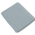 Light blue jersey cotton headscarf shawl folded neatly on white background - Light Blue(10)