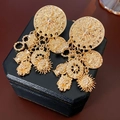 4# Silver Pin - Gold Round Tassel