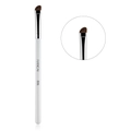 Angled eyeshadow blending brush with white handle and soft horse hair bristles E05 - White E05 Angled Eyeshadow Brush