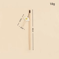 Cat teaser wand with wooden pole featuring white flower pendant and bells for cats - Fried Egg