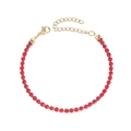 Bracelet 3mm Red