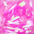 Sparkling pink iridescent shredded raffia paper filler for gift box packaging decor - 50g/Pack / 3mm Holographic Rose Red