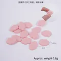 Accessoire nuage en résine rose avec gravure Angele pour slime et loisirs créatifs - 1 Pièce / Rose