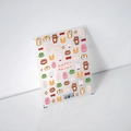 Stickers à ongles 3D en relief avec d'adorables animaux de dessin animé variés - Animaux de Dessin Animé (TS-2150)