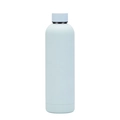 750ml mint blue matte double-wall stainless steel insulated sport water bottle - 750ml / Cyan White