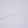 Reusable 26.5cm clear straw for tumblers, 0.8cm diameter food grade Tritan material - Transparent Flat Straw / 0.8*26.5cm