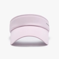 Light pink quick-dry sports sun visor with wide brim and elastic minimalist design - Purple