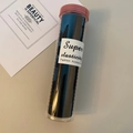 Elastici per capelli neri ad alta elasticità in tubo trasparente con tappo rosso - Nero