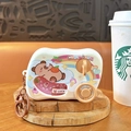 Creative creamy capybara car game console toy keychain with mini steering wheel - Car Game Machine Pendant / Dark Coffee Capybara
