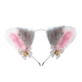 Grey White Pink Inner (Grey Bow)
