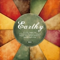 Earthy 6x6 inch paper pad for scrapbooking with 12 vintage designs on 160gsm cardstock - R2521 24 Sheets