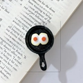 3D frying egg shaped fridge magnet decorative resin magnet 6.5cm on book page - Fried Egg in Pan