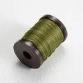 0.4mm olive green round waxed thread spool for hand sewing and jewelry making - 0.4mm/110m / #16 Olive