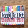 12-color set of colorful dry erase markers for magic water painting and whiteboards - 12 Colors Set (PVC Bag)