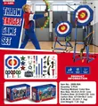 Children's archery and target game set with octagonal dartboard and stand - Octagonal With Stand (Large Set) / Blue Octagonal Target (With Stand/Archery Set)