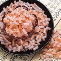 Bamboo shaped translucent pink glass beads with gold foil for DIY jewelry making - Orange X昔 (Ink Wash 6x12mm)