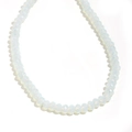 Collana in acciaio inossidabile placcata oro 18K con pietre di opale sfaccettate chic - Collana in Pietra Naturale di Opale (Oro)
