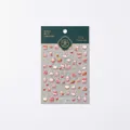 Zelfklevende aardbeientaart nagelstickers TS-1459 voor schattige DIY nail art designs - Aardbeiencake Nieuw Reliëf (TS-1459)