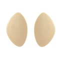 Coppia di inserti beige a forma di farfalla per accessori d'abbigliamento - Acetato Beige