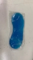 Blue gel cooling eye mask insert in transparent packaging for sleep and relief - Single Gel Pack Only