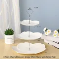 3-Layer Cherry Blossom White Silver