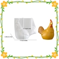 3D rooster silicone mold for DIY candles and plaster crafts with detailed feather textures - Rooster 003