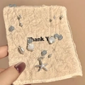 Detailed close-up of seaside style necklace with conch, starfish and pearl charms - 8# Necklace-Silver-Blue-Starfish