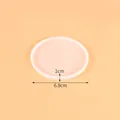 6.9cm round translucent silicone mold for DIY resin coasters and jewelry trays - Round 60-345 (6.9cm)